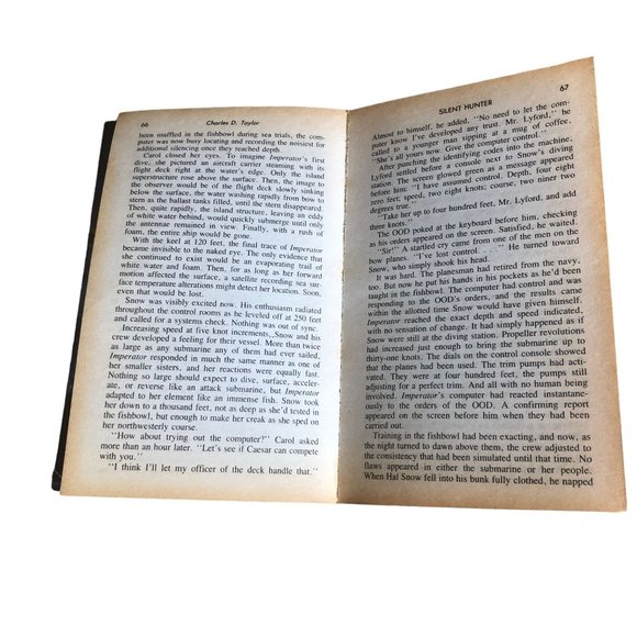 Silent Hunter Charles D Taylor 1987 COLD WAR Nuclear Submarine - Picture 8 of 8